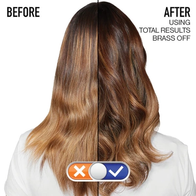 Matrix Total Results Brass Off Brunette Neutralising Blue Shampoo For Lightened Brunette Hair 300ml
