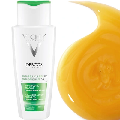 Vichy Dercos Anti-dandruff Purifying Scalp Shampoo For Normal To Oily Hair 200ml