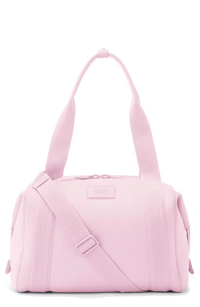 Shop Dagne Dover Medium Landon Neoprene Carryall Duffle Bag In Pinkish