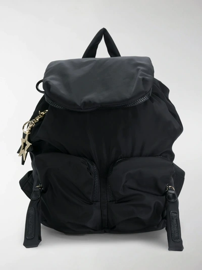 Shop See By Chloé Zipped Pocket Backpack In Black