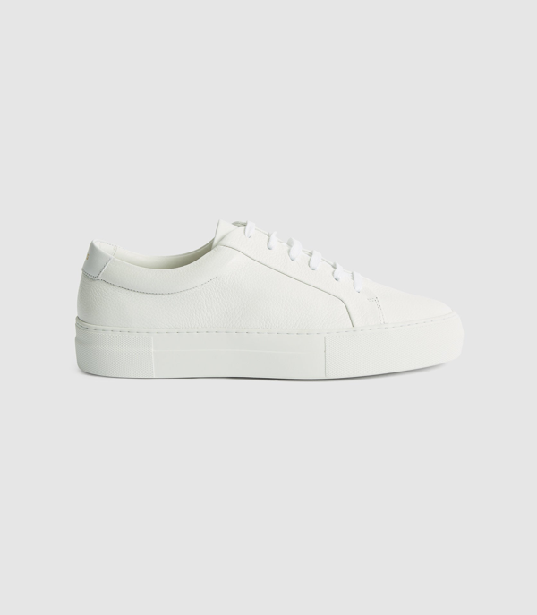 reiss white trainers