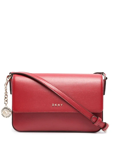 Shop Dkny Bryant Cross-body Bag In Red