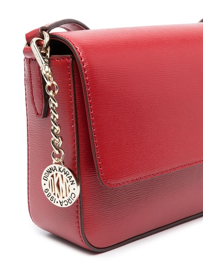 Shop Dkny Bryant Cross-body Bag In Red