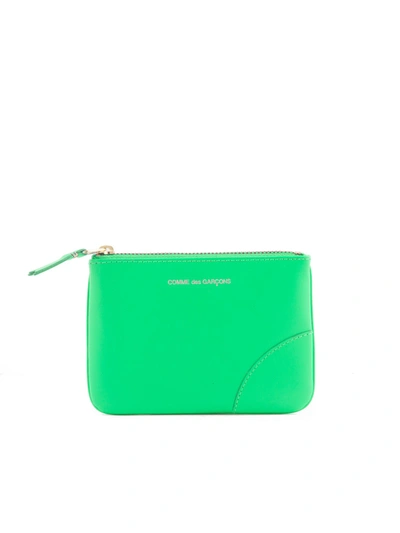 Shop Comme Des Garçons Portafoglio Classic In Green