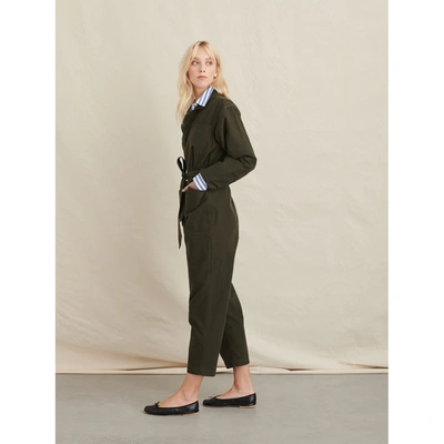 Shop Alex Mill Standard Jumpsuit In Dark Green