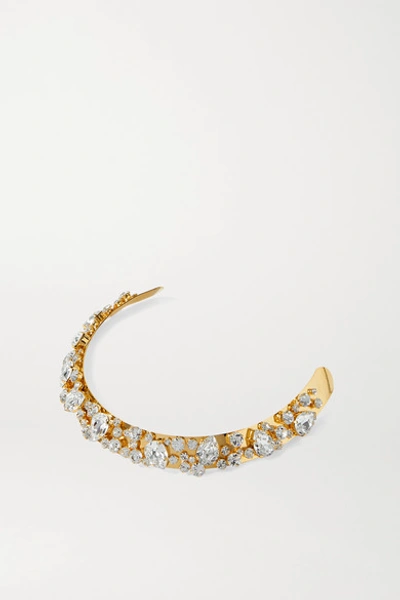 Shop Lelet Ny Kiera Gold-tone Crystal Headband