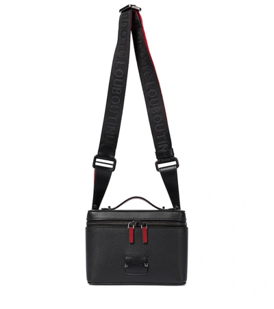 Kypipouch Small Leather Crossbody Bag In Black