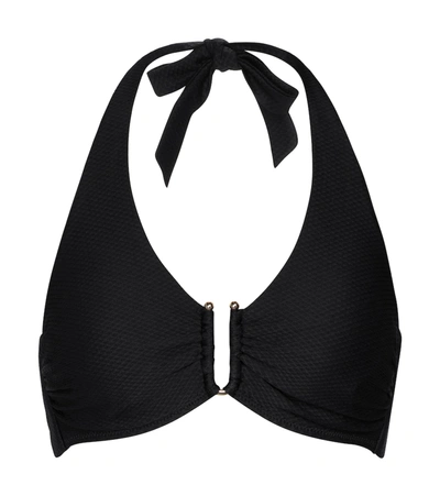 Shop Heidi Klein Core Bikini Top In Black