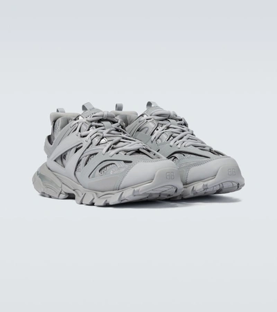 Shop Balenciaga Track Sneakers In Grey