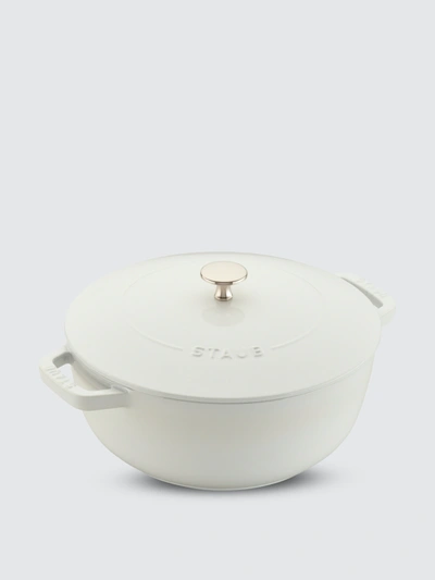Shop Staub - Verified Partner Staub 3.75-qt Essential French Oven In White