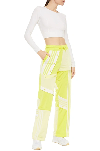 Neon yellow sales adidas pants