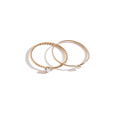 Shop Aurate The Ivy Ring Set