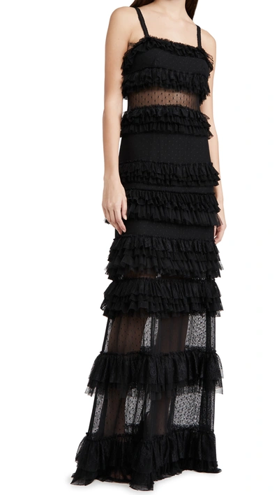 Shop Alexis Amaryllis Dress In Black