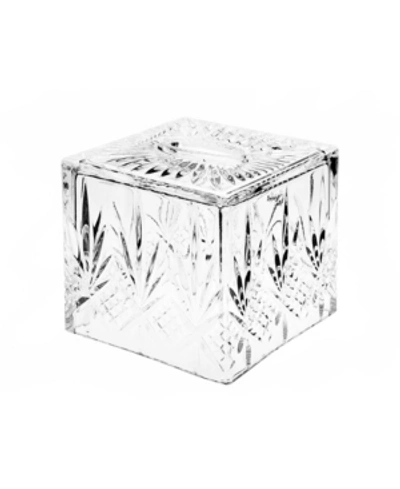 Godinger Dublin Tissue Box In Clear
