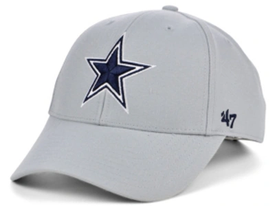 Shop 47 Brand Dallas Cowboys Mvp Cap In Gray