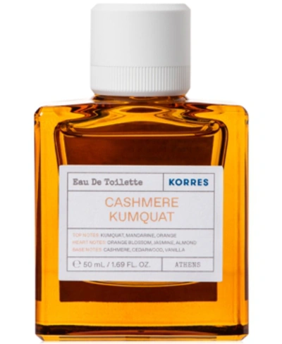 Shop Korres Cashmere Kumquat Eau De Toilette, 1.69-oz.