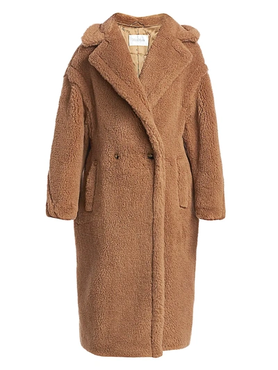 Shop Max Mara Women's Teddy Bear Icon Coat In Camel