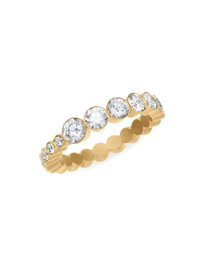 Shop Sophie Bille Brahe Women's Classic Croissant De Ensemble 18k Yellow Gold & Diamond Ring