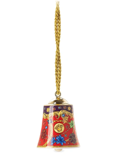 Shop Versace Barocco Holiday Porcelain Bell Ornament