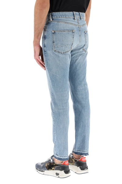 Shop Golden Goose Happy Five Pocket Jeans In Blue,light Blue