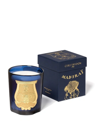 Shop Cire Trudon Manduraï Scented Candle (270g) In Blue