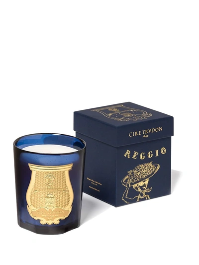 Shop Cire Trudon Reggio Scented Candle (270g) In Blue