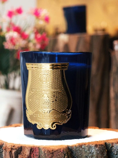 Shop Cire Trudon Reggio Scented Candle (270g) In Blue