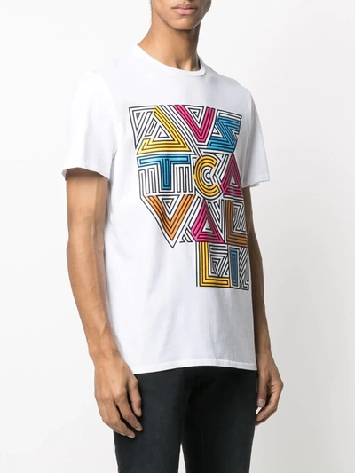Shop Just Cavalli Logo-print T-shirt In White
