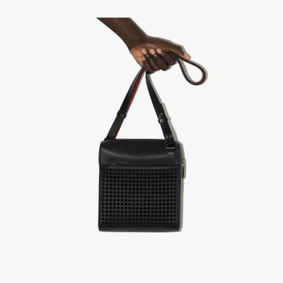 Shop Christian Louboutin Black Benech Reporter Cross Body Bag