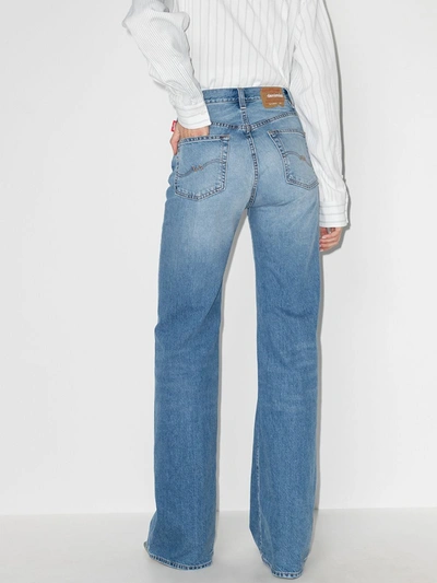 Shop Denimist Jeans Mit Stone-wash-effekt In Blau