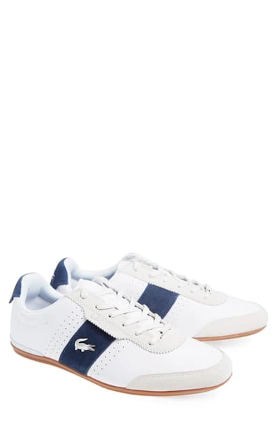 Shop Lacoste Orena Low Top Sneaker In White/ Gum