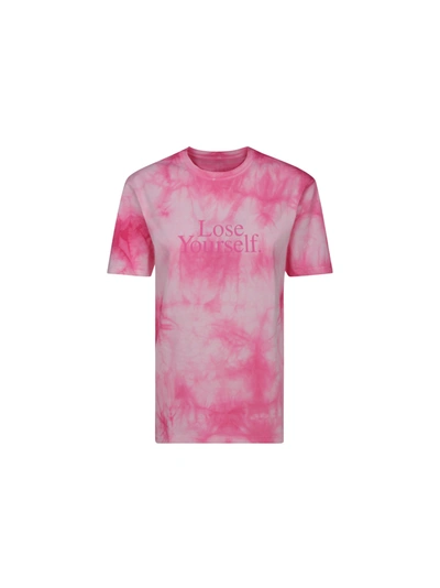 Shop Rabanne T-shirt In Rose