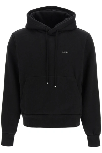 Shop Amiri Classic Logo Hoodie In Black (black)