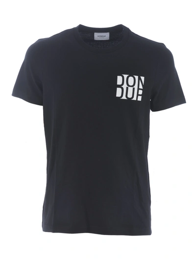Shop Dondup T-shirt In Nero