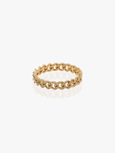 Shop Shay 18k Yellow Gold Baby Link Diamond Ring