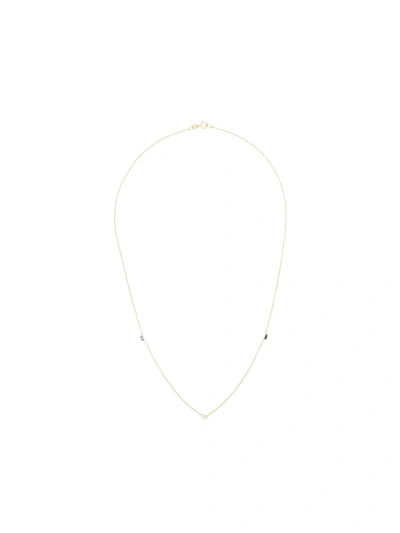 Shop Lizzie Mandler Fine Jewelry 18k Yellow Gold Floating Diamond Necklace