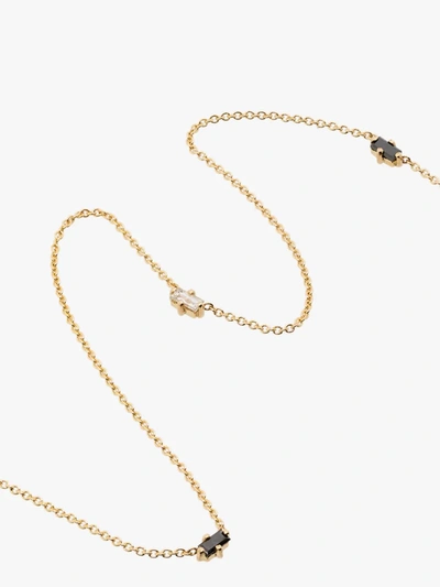 Shop Lizzie Mandler Fine Jewelry 18k Yellow Gold Floating Diamond Necklace