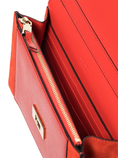 Shop Givenchy Gv3 Mini Bag In Red