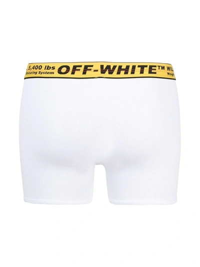 Shop Off-white Industrial-band Boxer Pack In White