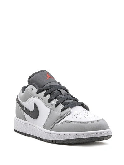 Shop Jordan Air  1 Low "light Smoke Grey" Sneakers