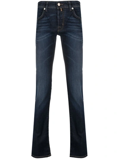 Shop Jacob Cohen Slim-fit Denim Jeans In Blue