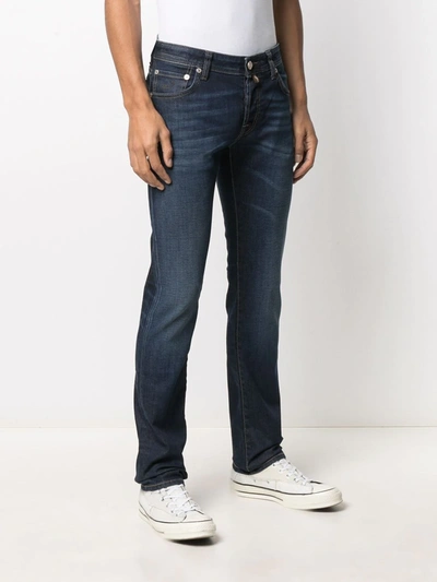 Shop Jacob Cohen Slim-fit Denim Jeans In Blue