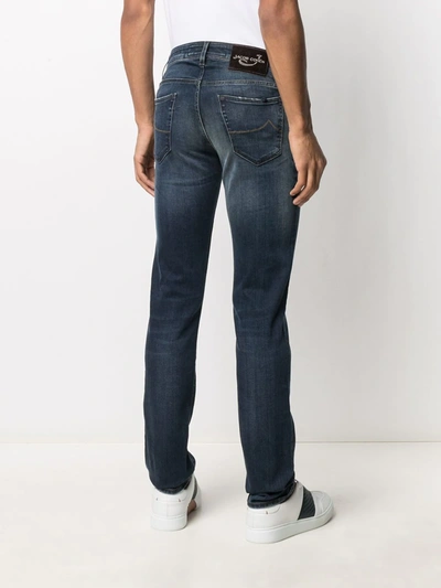 Shop Jacob Cohen Slim-fit Denim Jeans In Blue