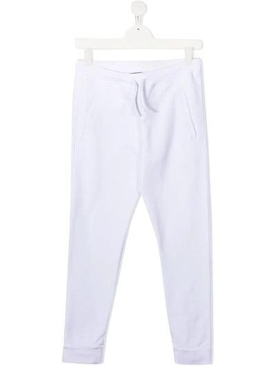 Shop Dsquared2 Logo-print Track Pants In White