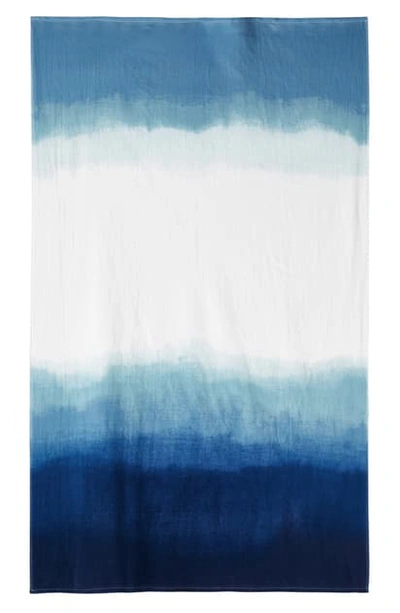 Shop Michael Aram Dip Dye Ombre Resort Towel In Blue