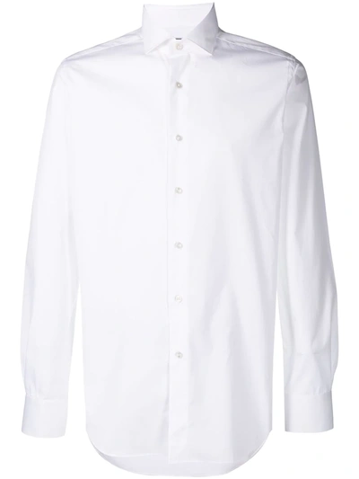 Shop Xacus Formal Tailored Shirt In White