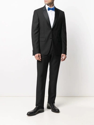 Xacus Structured Collar White Shirt With Buttoned Cuffs In White