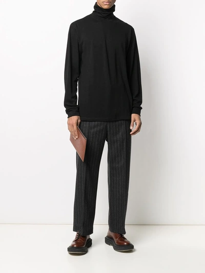 Shop A Kind Of Guise Trinity Roll-neck Merino Jumper In Black