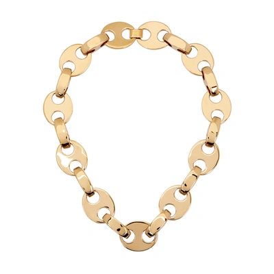 Shop Paco Rabanne Eight Gold-tone Link Necklace