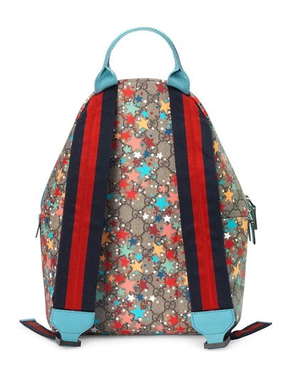 Shop Gucci Star-print Backpack In Neutrals